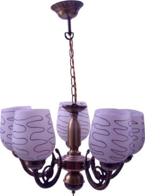 1st Time Chandelier Ceiling Lamp(Purple, Black)