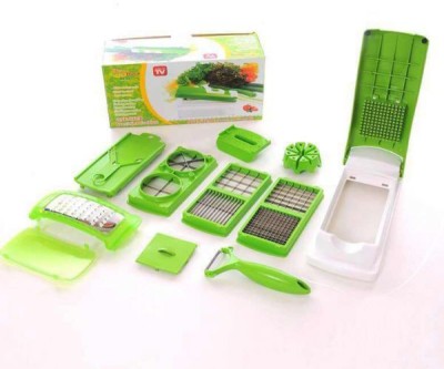 Amazing Vegetables, fruits precision cutting(1 Cutting-Top With Integrated Pin Grid, 1 Cutting-Base, 1 Transparent Collector (Capacity 1,500 Ml) Cover For Holding A Fresh Collection Container, 2 Blades, 1 Knife Used For Quarters Or Eighths, 1 Plug-Cutting Punch For Eighth, 1 Part-Cover For All Blade