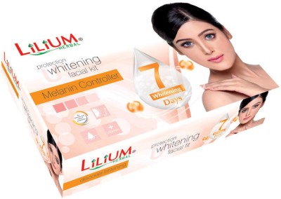 LILIUM Herbal Protection Whitening Melanin Controller Facial Kit(180 g)