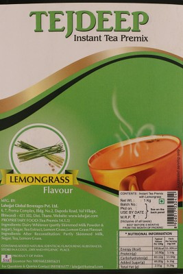 Tejdeep Pack of Flavour Instant Tea Premix Lemon Grass Instant Tea Pouch(1000 g)