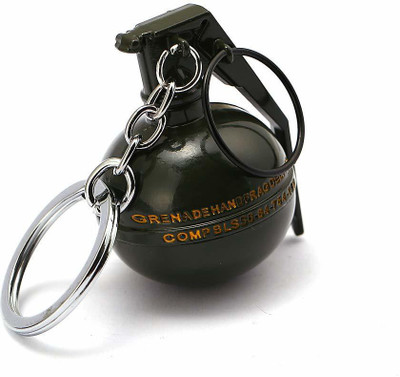 PSYCHE PUBG Real 3D Metal Body Props Graned Key Chain