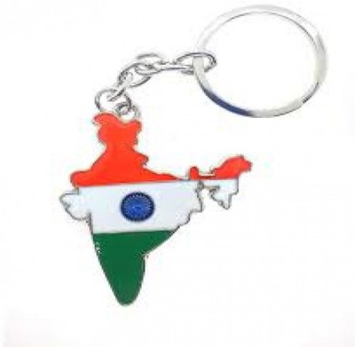 TANISHKA CREATIONS India Key Ring - Tricolour Key Chain