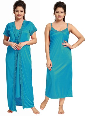 Be You Women Nighty(Blue)