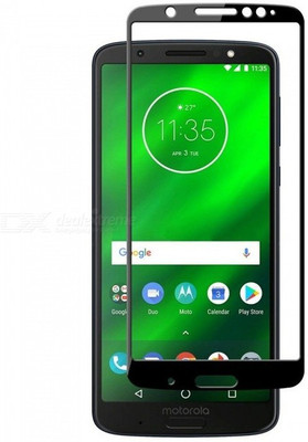 CellRize Edge To Edge Tempered Glass for Motorola Moto G6 Play(Pack of 1)