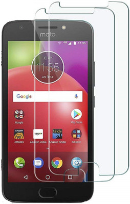 Spinzzy Tempered Glass Guard for Motorola Moto E4 Plus(Pack of 2)
