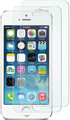Maxpro Tempered Glass Guard for Apple iPhone SE/5s/5c(Pack of 2)