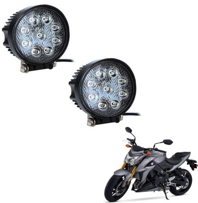 MOCKHE VLB-NS-ROU9LD2P-120 Headlight Motorbike LED for Suzuki (12 V, 27 W)(GSX-S1000, Pack of 2)