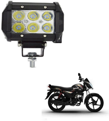 MOCKHE VLB-NP-RCT6LD1P-165 Headlight Motorbike LED for Mahindra (12 V, 18 W)(Pantero, Pack of 1)