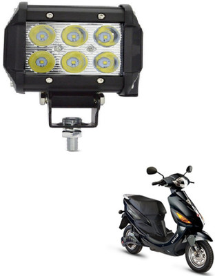MOCKHE VLB-NP-RCT6LD1P-88 Headlight Motorbike LED for Hero (12 V, 18 W)(Universal For Bike, Pack of 1)