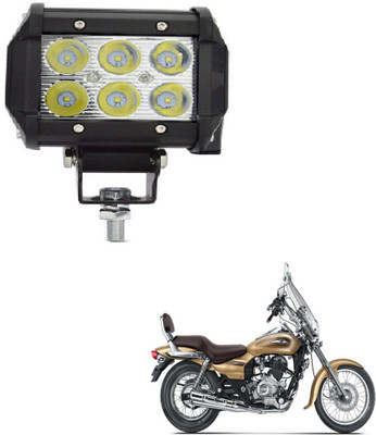 MOCKHE VLB-NP-RCT6LD1P-21 Headlight Motorbike LED for Bajaj (12 V, 18 W)(Avenger Cruise 220, Pack of 1)