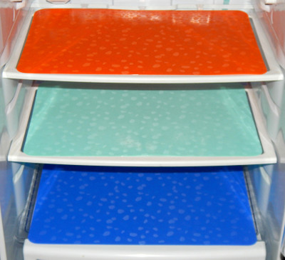 LooMantha Fridge Mat(Width: 28 cm, Multicolor)