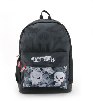 MARVEL GENUINE LICENSED PUNISHER BACKPACK 17 INCH HMHMBP 74113
