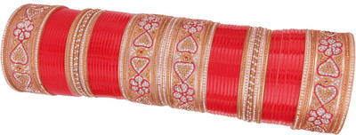 Zulka Get Your Traditions Plastic Zircon Chudas(Pack of 144)
