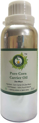

R V Essential Pure Corn Carrier Oil 300ml- Zea Mays (100% Pure and Natural Cold Pressed)(300 ml)