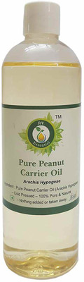 

R V Essential Pure Peanut Carrier Oil 200ml- Arachis Hypogeae (100% Pure and Natural Cold Pressed)(200 ml)