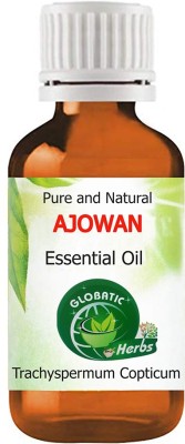 

Globatic Herbs AJOWAN Essential Oil 50ml(Trachyspermum Ammi)100% Natural, Pure and Undiluted(50 ml)