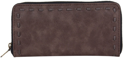 

Anekaant Casual Brown Clutch