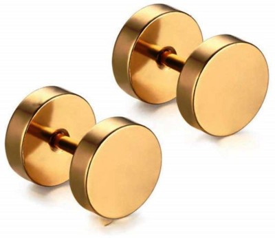 Miami Fashion Earring Copper, Stainless Steel, Brass Stud Earring