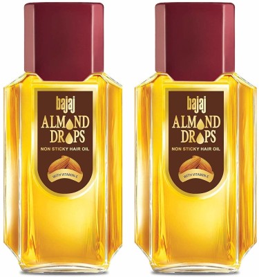 BAJAJ Almond Drops- 500ML (Pack Of 2) Hair Oil(1000 ml)