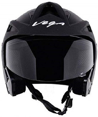 VEGA moto-0103 Motorbike Helmet(Black)