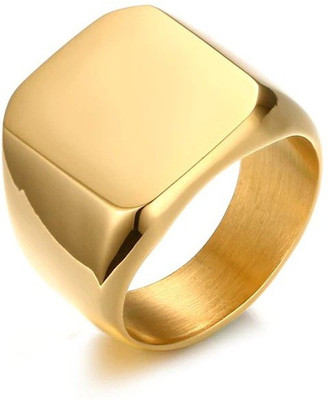 SILVERISH Valentine Day Ring for Men With Beautiful Red Rose Box Alloy Platinum Plated Ring