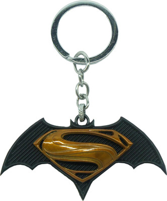 Oasis One Stop Solutions O2S2 Car Bike Batman Superman Black Key Chain Key Chain