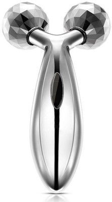 DESTRON ENTERPRISE DE-3D Roller Massager 3D Roller Face and Body Massager Massager(Silver)