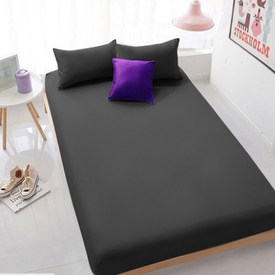 Glassiano Zippered Single Size Breathable, Stretchable, Waterproof Mattress Cover(Grey)