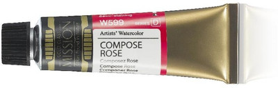 Mission Gold Class Professional Grade Extra Fine Watercolour(Set of 1, Compose Rose)