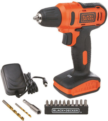 Black & Decker LD12SP-IN Pistol Grip Drill (10 mm Chuck Size)