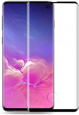 ELEF Edge To Edge Tempered Glass for Samsung Galaxy S10e(Pack of 1)
