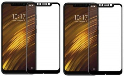 Bodoma Edge To Edge Tempered Glass for POCO F1(Pack of 2)