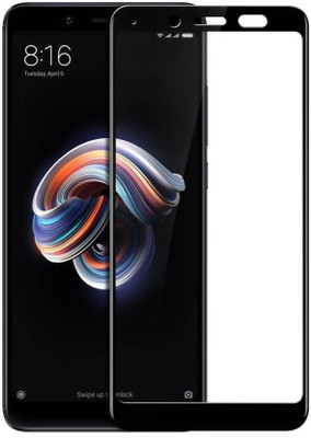 Obstinate Edge To Edge Tempered Glass for Mi Redmi 6, FULL GLUE, FULL COVERAGE(Pack of 1)