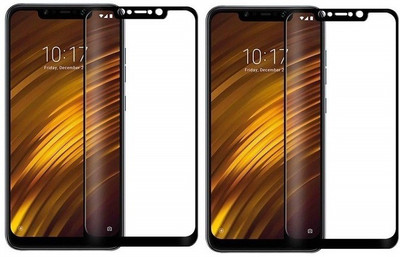 Bodoma Edge To Edge Tempered Glass for POCO F1(Pack of 2)