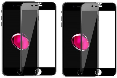 Bodoma Edge To Edge Tempered Glass for Apple Iphone 6/6s/7/8pack 2 6D(Pack of 2)