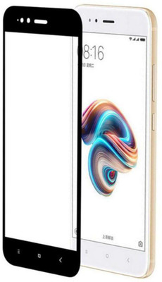 GADGETSMORE Edge To Edge Tempered Glass for Mi Redmi 5A, Mi Redmi Go(Pack of 1)