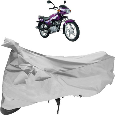 ANLOPE Two Wheeler Cover for TVS(Star City, Silver)