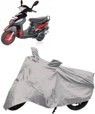 COVER POINT Waterproof Two Wheeler Cover for Mahindra(Rodeo, Silver)