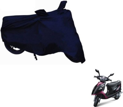 COVER WORLD Two Wheeler Cover for TVS(Sport, Blue)