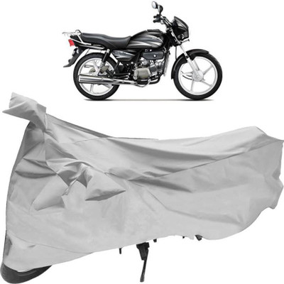 COVER POINT Waterproof Two Wheeler Cover for Hero(Splendor Pro Classic, Silver)