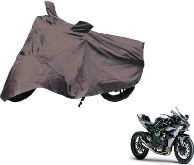 ANLOPE Waterproof Two Wheeler Cover for Kawasaki(Ninja 300, Grey)