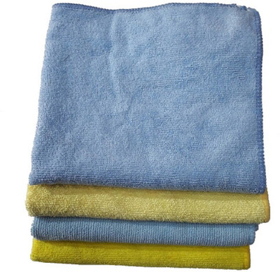 Trosskart Microfiber Vehicle Washing  Cloth(Pack Of 4, 280 GSM)