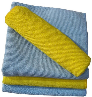 Shinecare Microfiber Vehicle Washing  Cloth(Pack Of 4, 280 GSM)