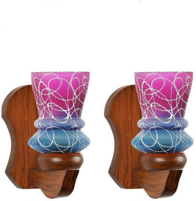 ZADLAXAR Uplight Wall Lamp Without Bulb(Pack of 2)