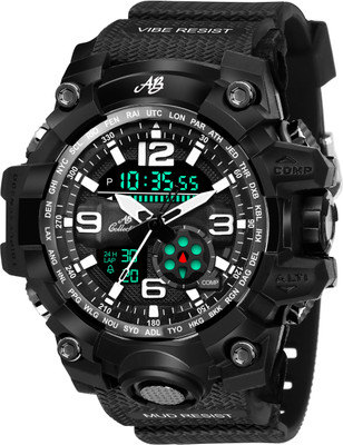 AB Collection G-Style G-009SHOCK Analog-Digital Watch  - For Men