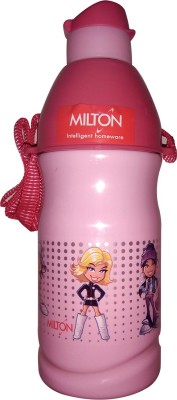 MILTON Kool Buddy 400 ml Water Bottle(Set of 1, Pink)