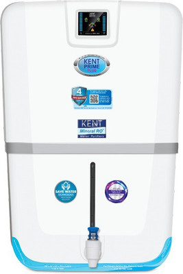KENT PRIME PLUS- PURIFIER WITH DIGITAL DISPLAY OF PURITY 9 L RO + UV + UF + TDS Water Purifier