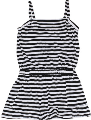 

Chemistry Girl Striped Girls Jumpsuit, Navy