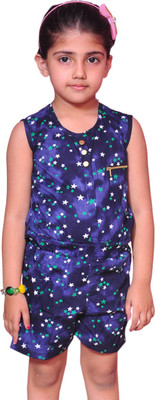 

Pari & Prince Printed Girls Jumpsuit, Multicolor