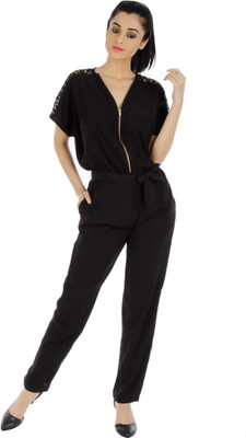 

Veakupia Solid Women's Jumpsuit, Black